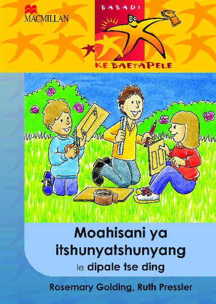 Book cover of Moahisani ya itshunyatshunyang le dipale tse ding