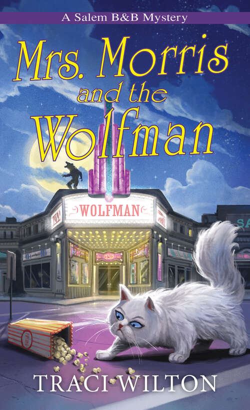 Book cover of Mrs. Morris and the Wolfman (A Salem B&B Mystery)