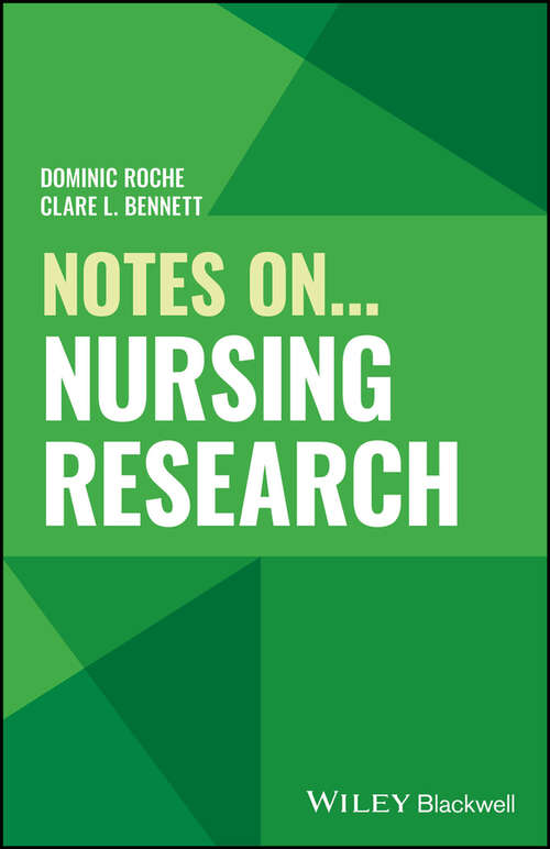 Book cover of Notes On... Nursing Research (Notes On (Nursing))