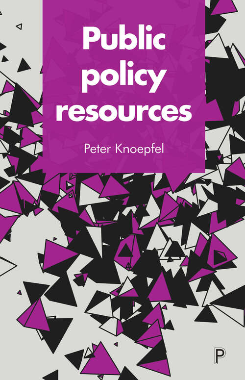 Book cover of Public Policy Resources