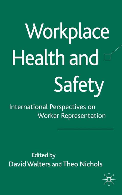 Book cover of Workplace Health and Safety