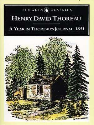 Book cover of A Year in Thoreau's Journal