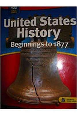 Book cover of United States History and New York History: Beginnings to 1877