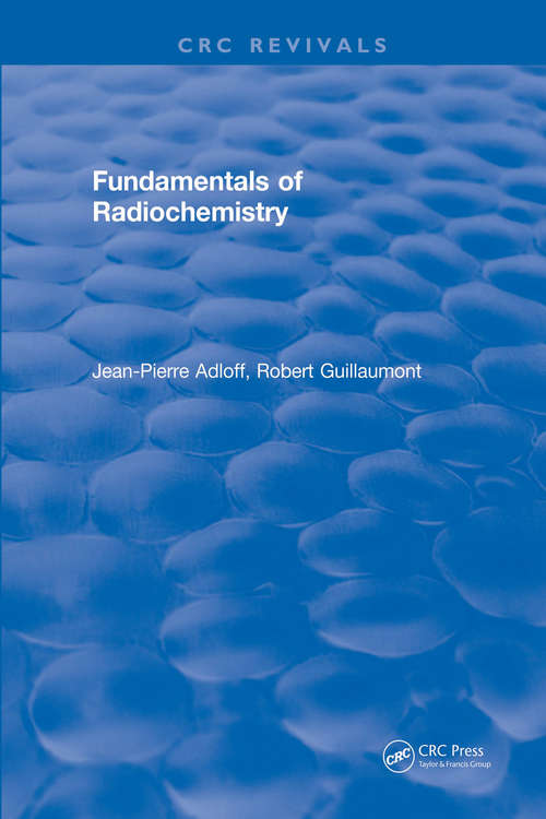 Book cover of Fundamentals of Radiochemistry