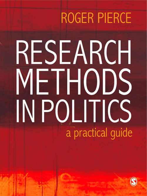 Book cover of Research Methods in Politics: A Practical Guide