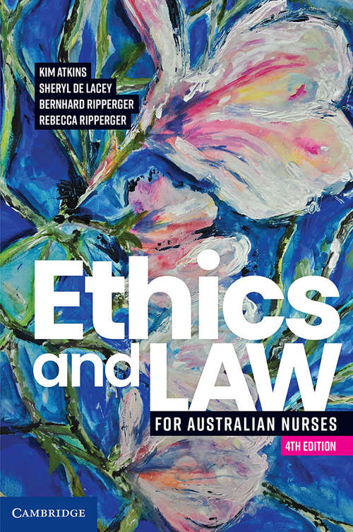 Book cover of Ethics and Law for Australian Nurses (3)