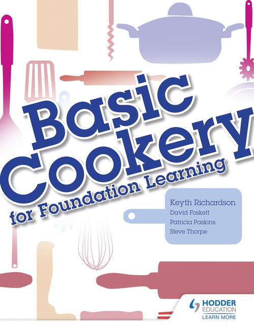 Book cover of Basic Cookery for Foundation Learning
