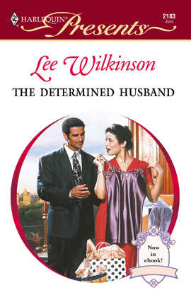 Book cover of The Determined Husband