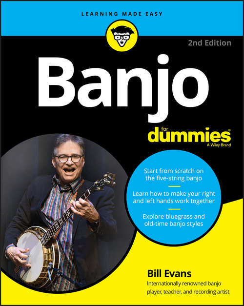 Book cover of Banjo For Dummies: Book + Online Video and Audio Instruction (2)