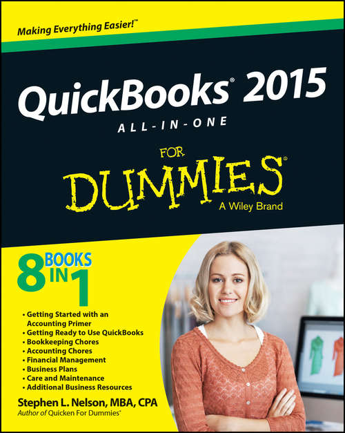 Book cover of QuickBooks 2015 All-in-One For Dummies