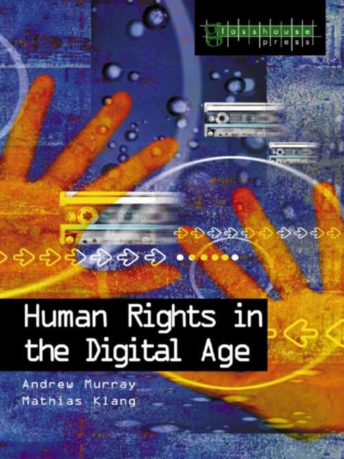 Book cover of Human Rights in the Digital Age