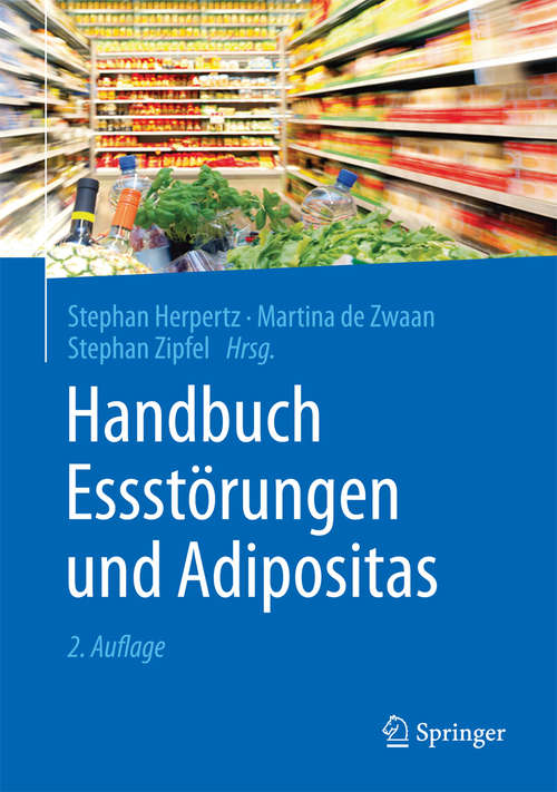 Book cover of Handbuch Essstörungen und Adipositas