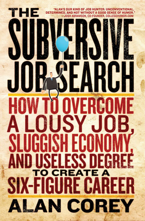 Book cover of The Subversive Job Search