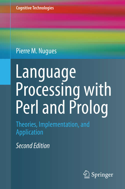 Book cover of Language Processing with Perl and Prolog