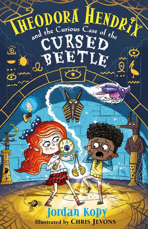 Book cover of Theodora Hendrix and the Curious Case of the Cursed Beetle (The Theodora Hendrix Books #2)