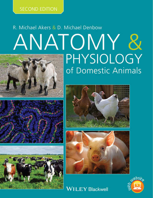 Book cover of Anatomy and Physiology of Domestic Animals