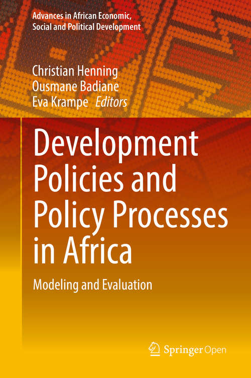 Book cover of Development Policies and Policy Processes in Africa