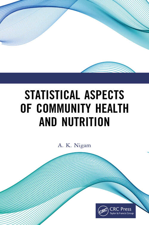 Book cover of Statistical Aspects of Community Health and Nutrition