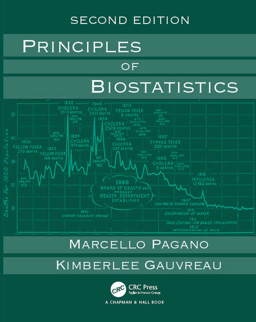 Book cover of Principles of Biostatistics (2) (Statistics Ser.)