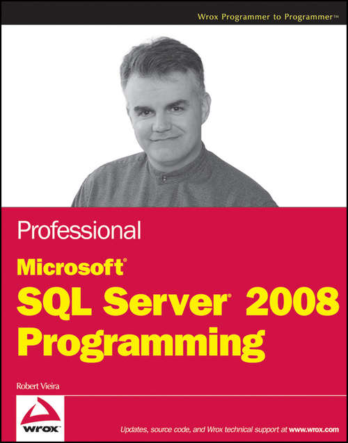 Book cover of Professional Microsoft SQL Server 2008 Programming