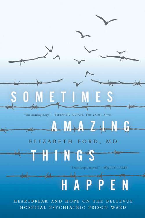 Book cover of Sometimes Amazing Things Happen: Heartbreak and Hope on the Bellevue Hospital Psychiatric Prison Ward