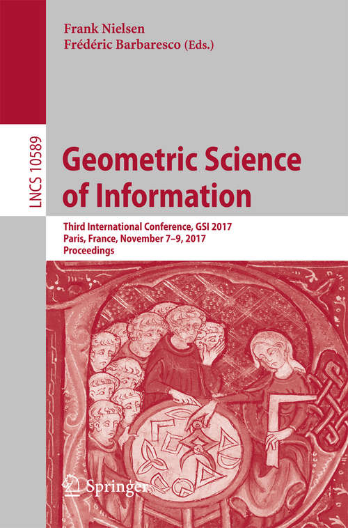 Book cover of Geometric Science of Information