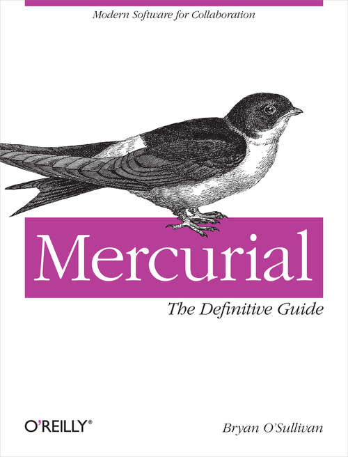 Book cover of Mercurial: The Definitive Guide (Animal Guide)