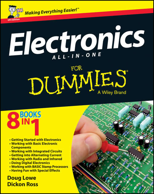 Book cover of Electronics All-in-One For Dummies - UK (UK Edition)