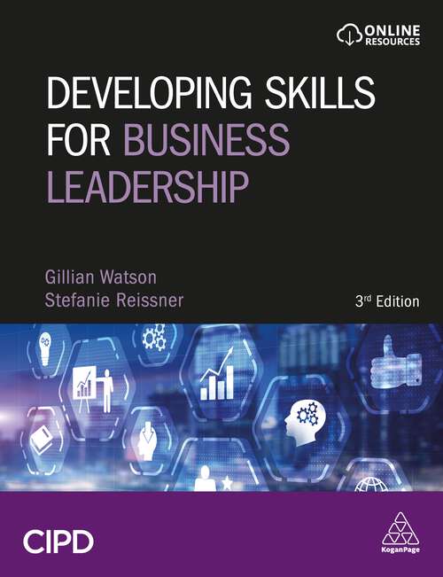 Book cover of Developing Skills for Business Leadership: Building Personal Effectiveness and Business Acumen (3)