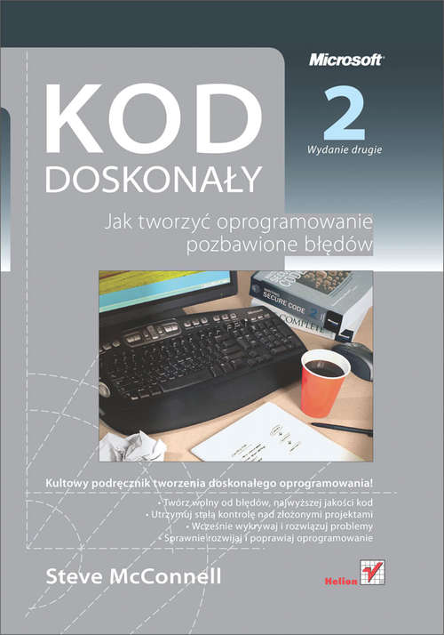 Book cover of Kod Doskonały: Jak tworzyć oprogramowanie pozbawione błędów (in Polish)