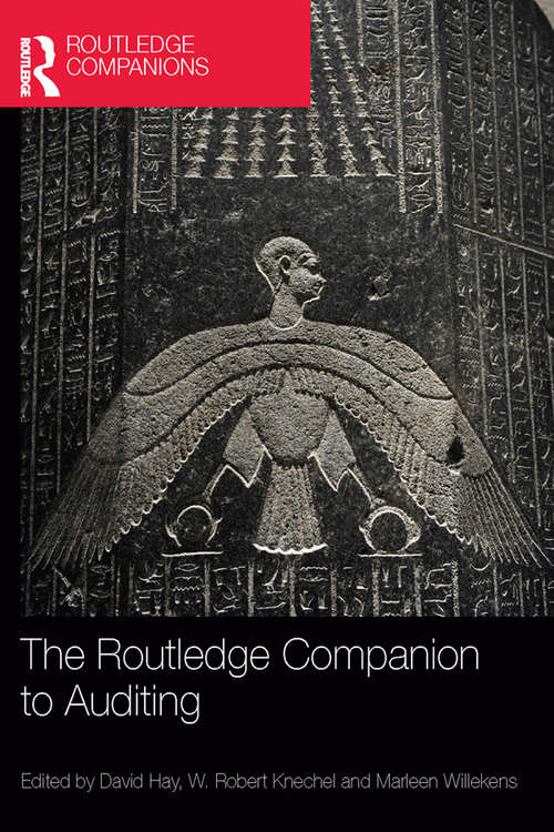 Book cover of The Routledge Companion to Auditing (Routledge Companions in Business, Management and Accounting)