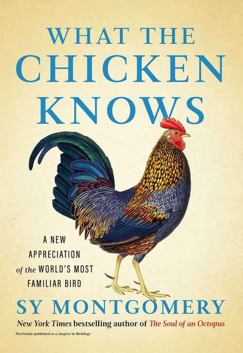 Book cover of What the Chicken Knows: A New Appreciation of the World's Most Familiar Bird