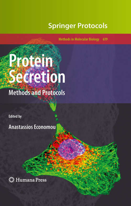 Book cover of Protein Secretion