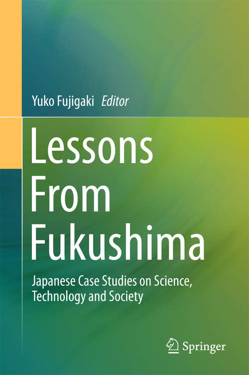 Book cover of Lessons From Fukushima