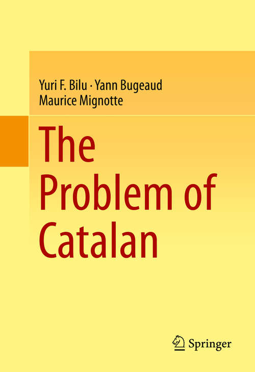 Book cover of The Problem of Catalan