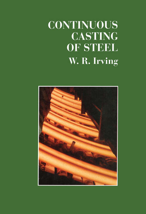 Book cover of Continuous Casting of Steel (1)