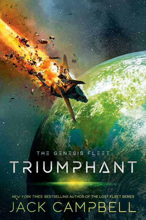 Book cover of Triumphant (Genesis Fleet, The #3)