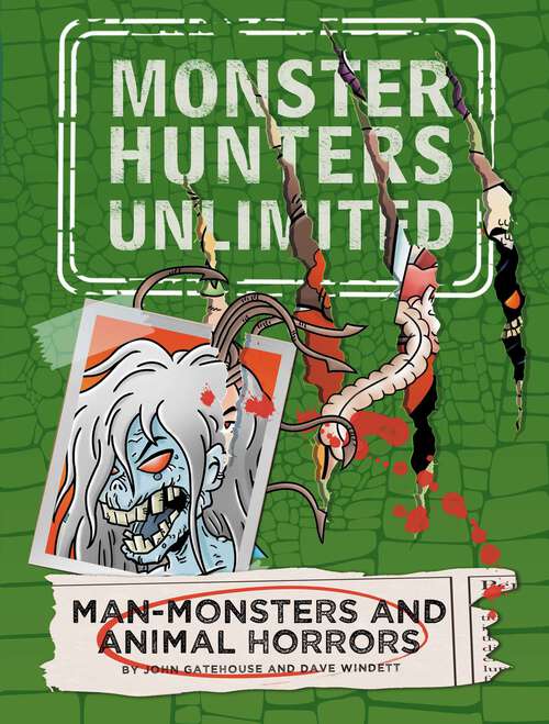 Book cover of Man-Monsters and Animal Horrors #3 (Monster Hunters Unlimited #3)
