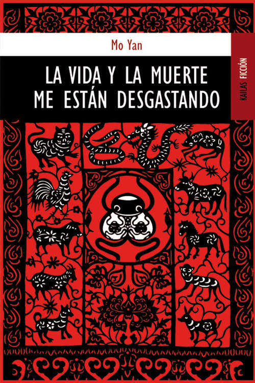 Book cover of La vida y la muerte me están desgastando