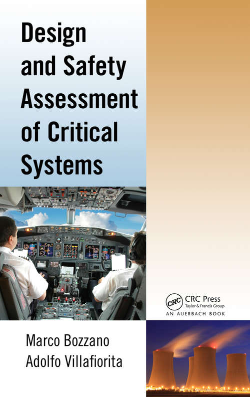 Book cover of Design and Safety Assessment of Critical Systems