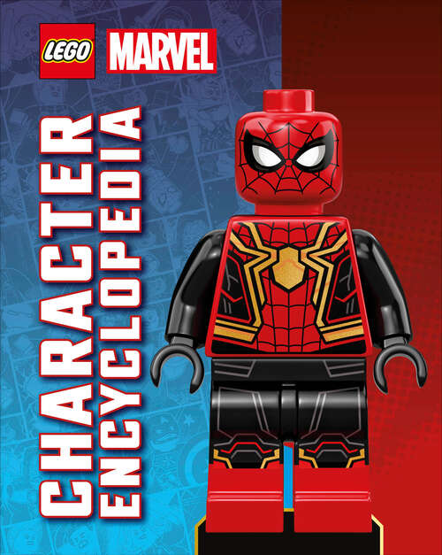 Book cover of LEGO Marvel Character Encyclopedia