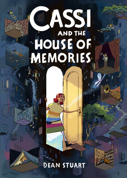 Book cover of Cassi and the House of Memories: A Graphic Novel