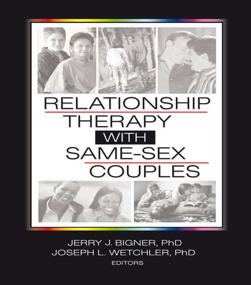 Book cover of Relationship Therapy with Same-Sex Couples