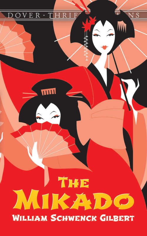 Book cover of The Mikado (Dover Thrift Editions: Plays Ser.)
