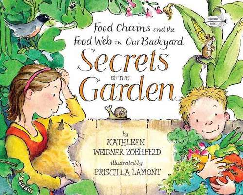 Book cover of Secrets Of The Garden: Food Chains And The Food Web In Our Backyard