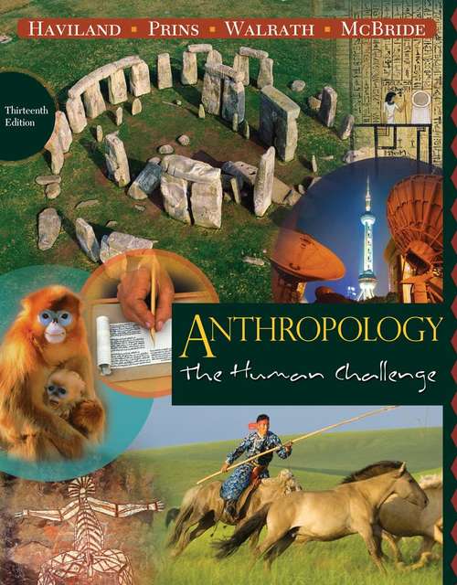 Book cover of Anthropology: The Human Challenge