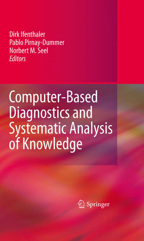 Book cover of Computer-Based Diagnostics and Systematic Analysis of Knowledge