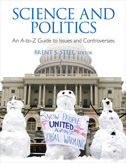 Book cover of Science and Politics: An A-to-Z Guide to Issues and Controversies