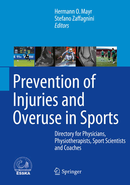 Book cover of Prevention of Injuries and Overuse in Sports
