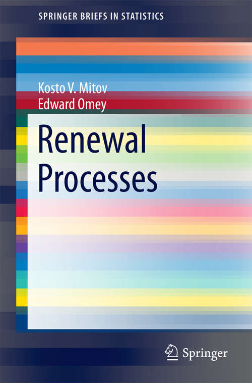 Book cover of Renewal Processes